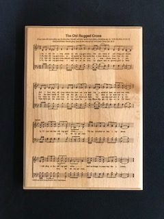 The Old Rugged Cross- Wood Plaque