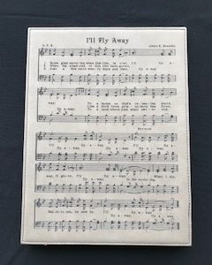 I'll Fly Away- Leatherette Plaque