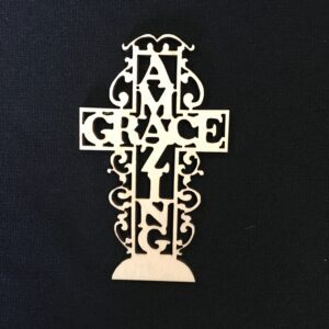 Amazing Grace Cross-Scroll