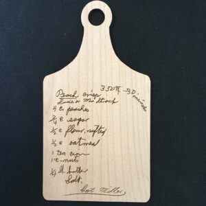 Custom Cutting Board Ornament